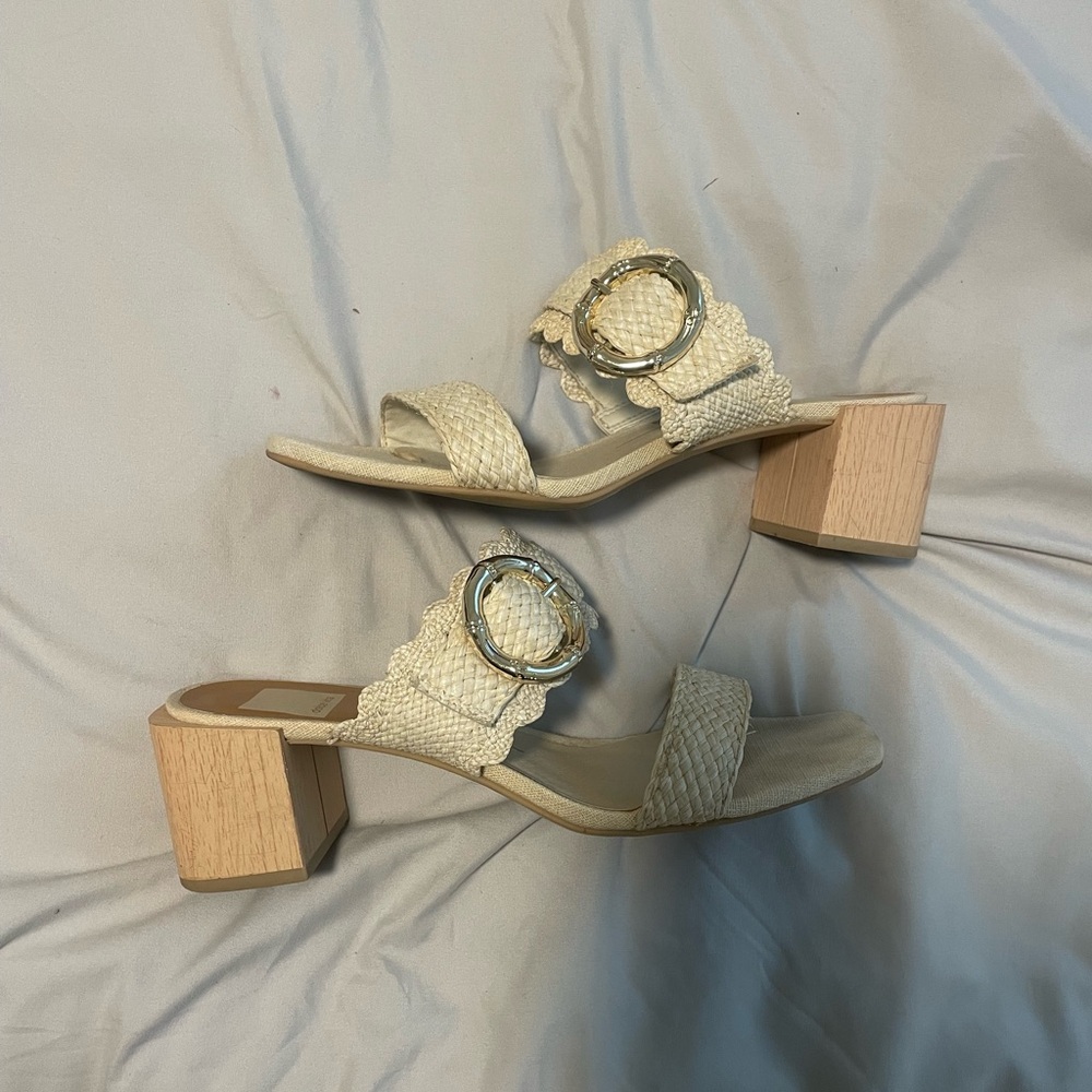 Dolce Vita Block Heel Sandals with Buckle